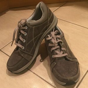 Ahnu leather sneaker